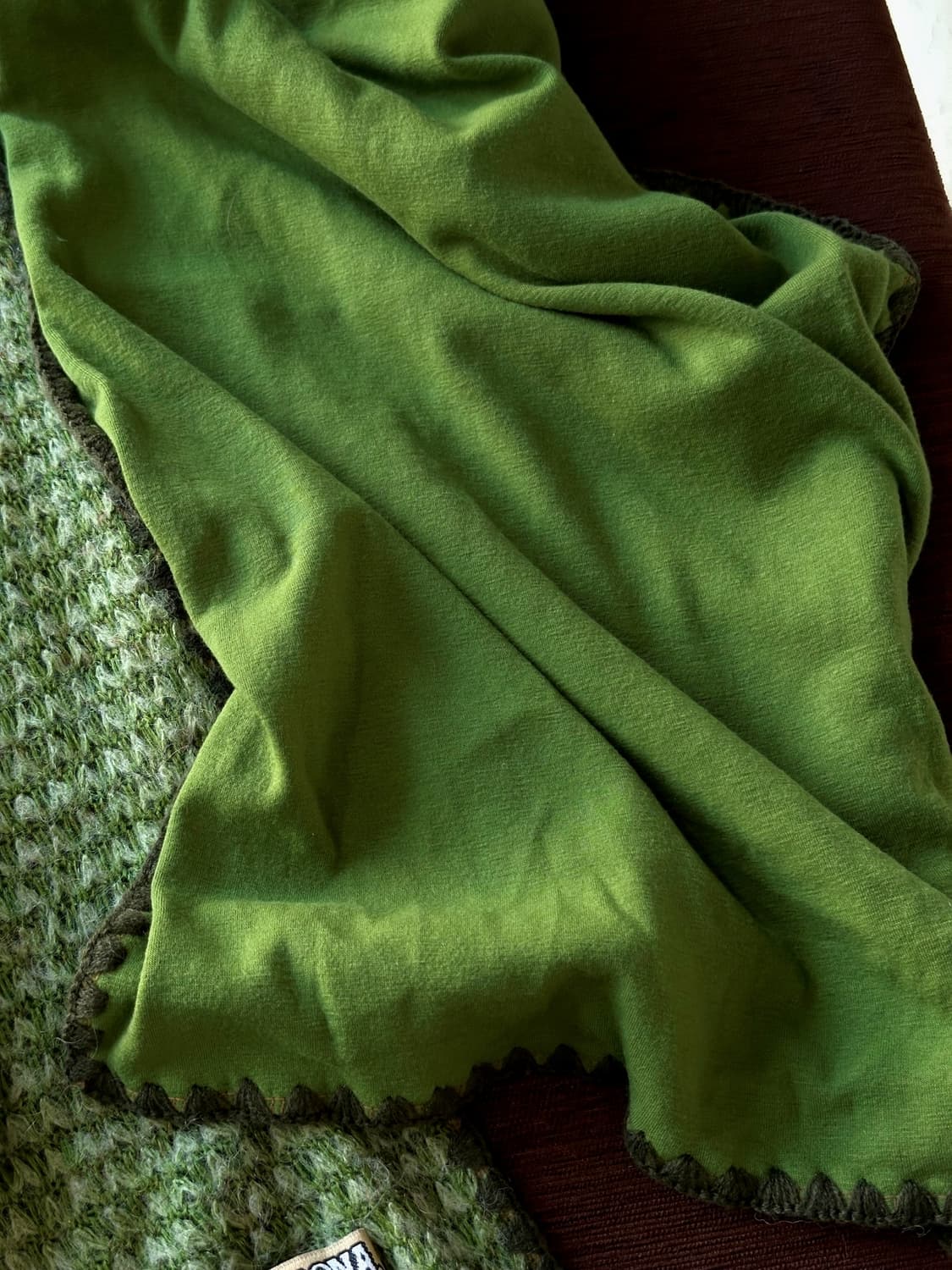 Double face knit design muffler 상품이미지3