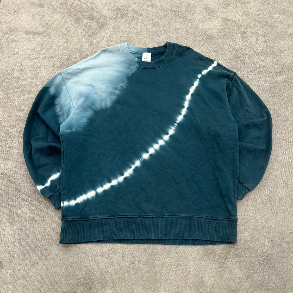 XL 자라 ZARA 타이다이 맨투맨 티셔츠 상품이미지1