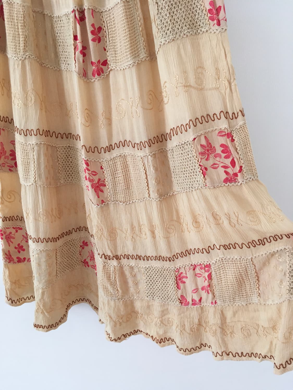 RAZZA patch long skirt 상품이미지8