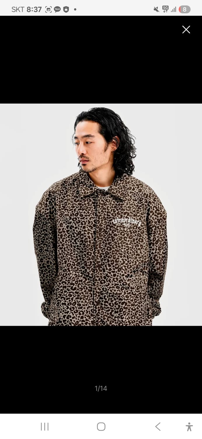 엑스트라오디너리 레오파드 코치자켓 상품이미지1