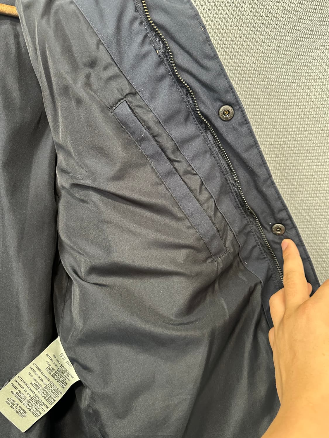 LEVIS 투톤 셔파 패딩 자켓 상품이미지4