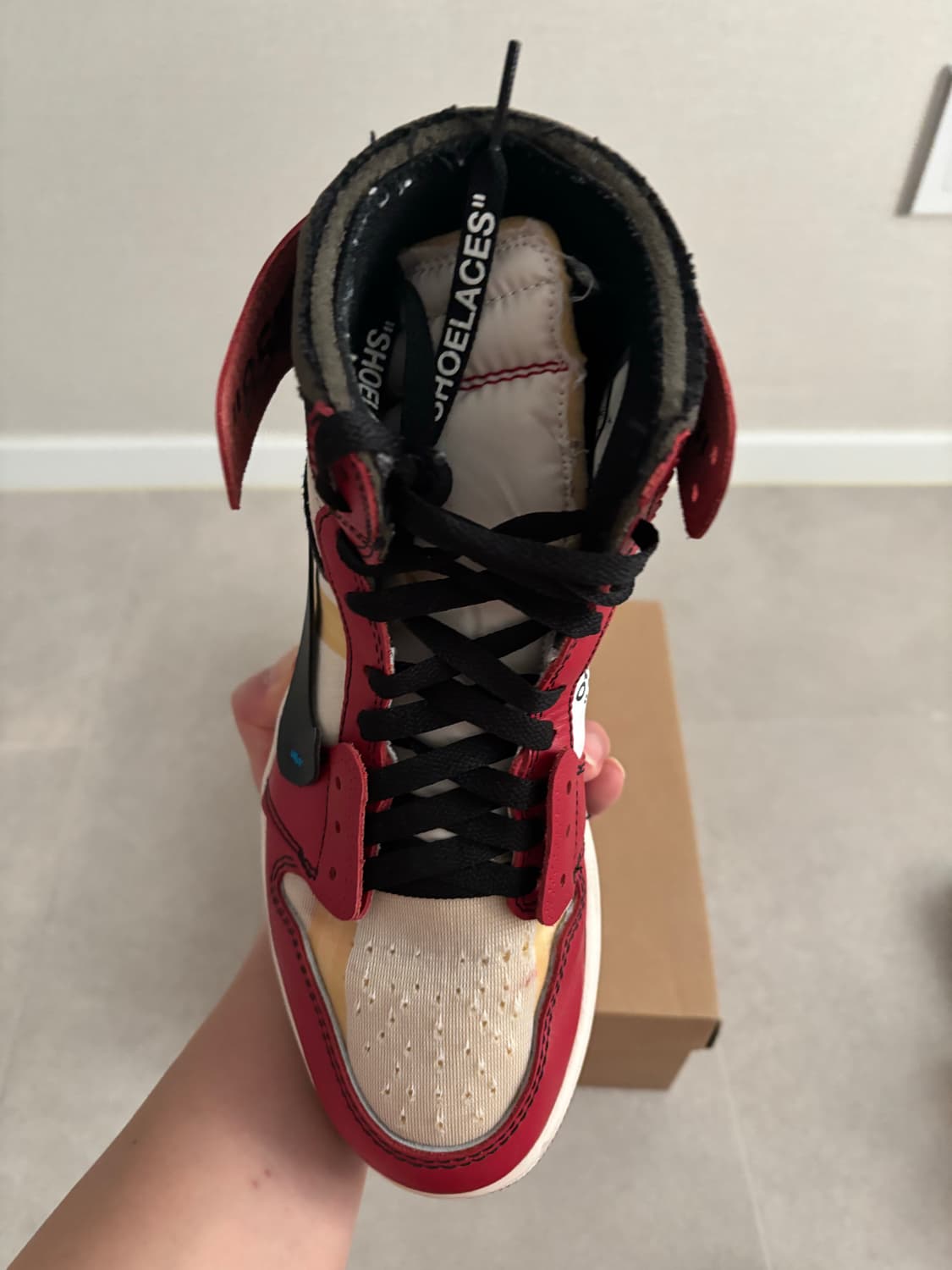 나이키 조던1 오프화이트 시카고 상품이미지7