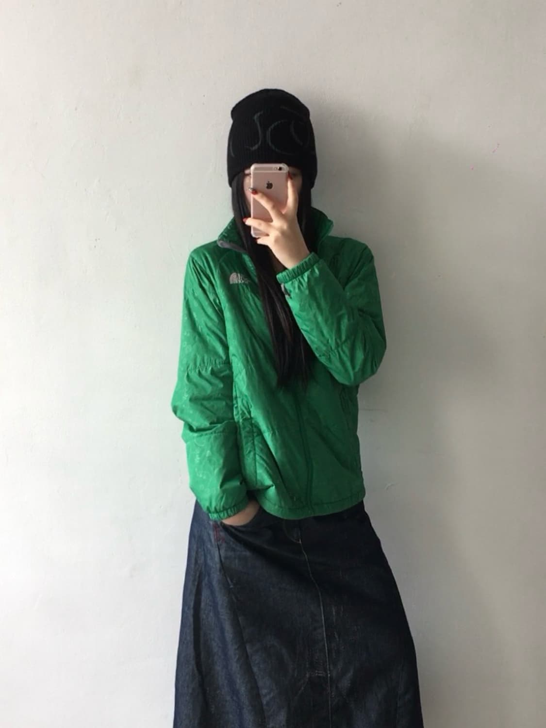 노스페이스 자수 경량패딩 상품이미지2