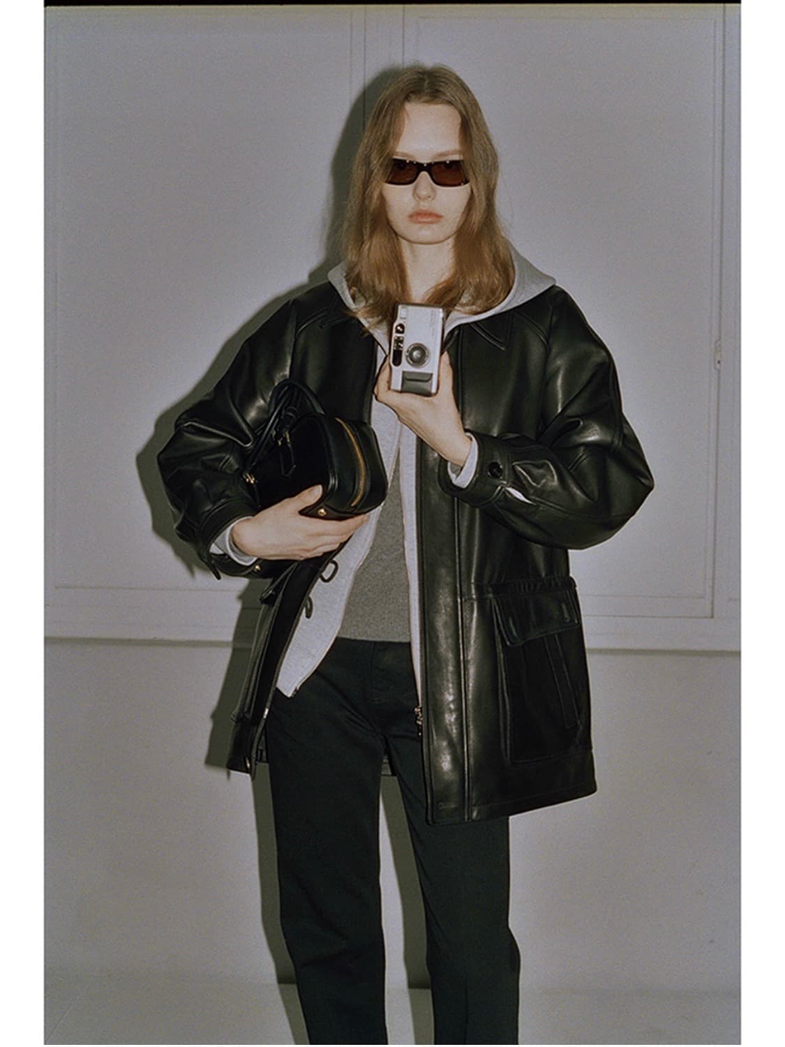 던스트 릴리 레더 자켓 상품이미지3