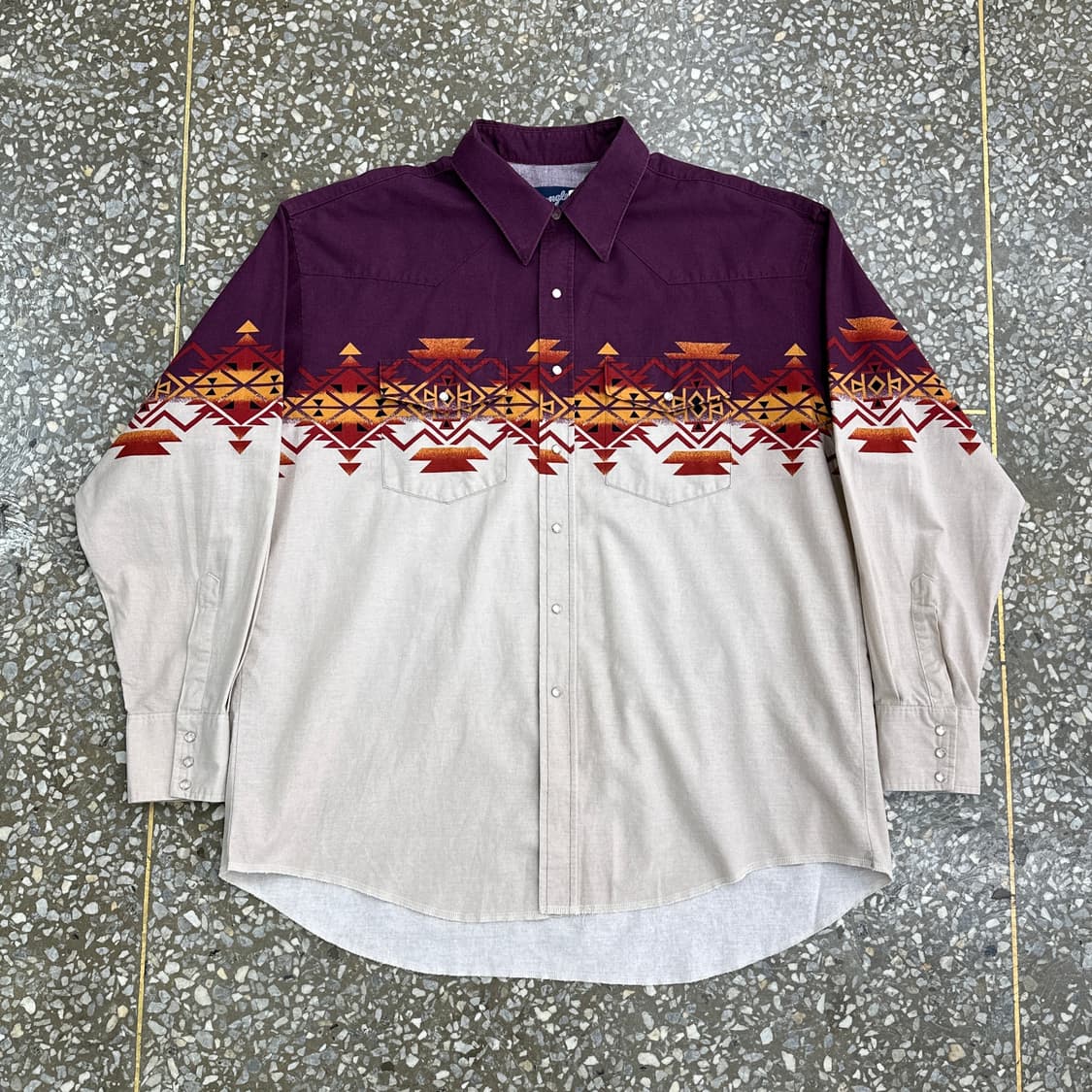 90s 랭글러 나바호 웨스턴 셔츠 XXL 상품이미지2