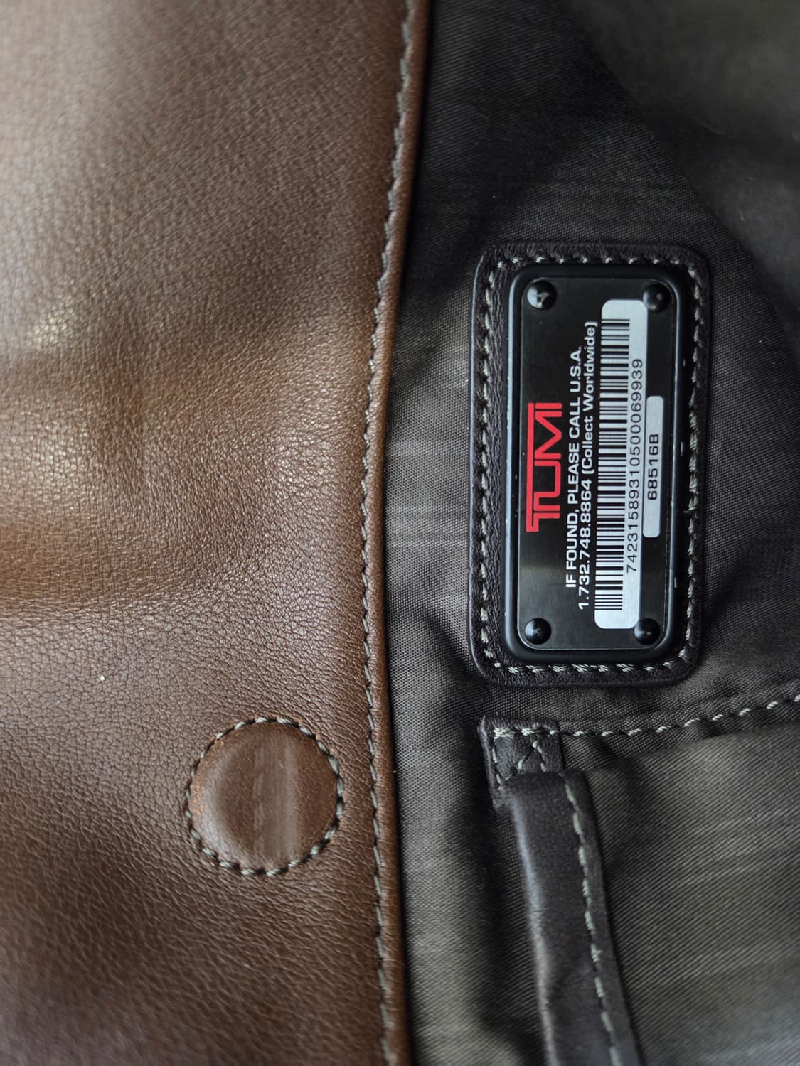 투미(TUMI) 비콘힐 슬림 랩탑 브리프투미 브라운 가죽 상품이미지7