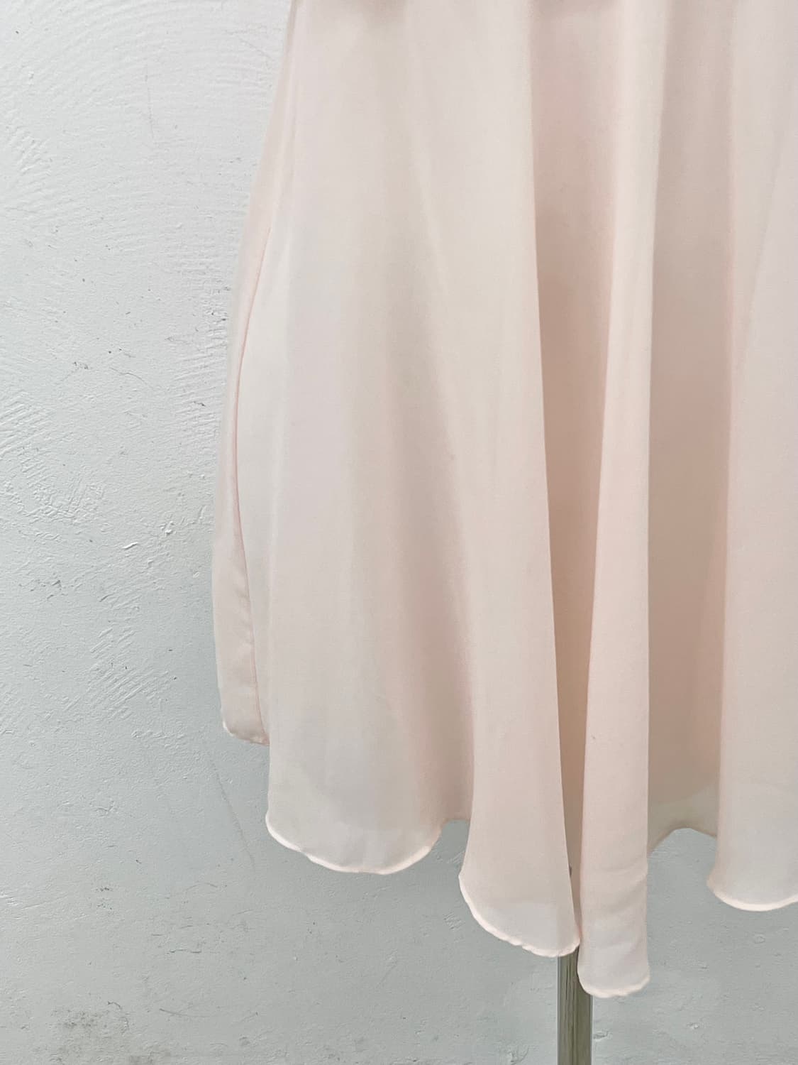 비너스 핑크 시어 레이스 슬립 상품이미지3