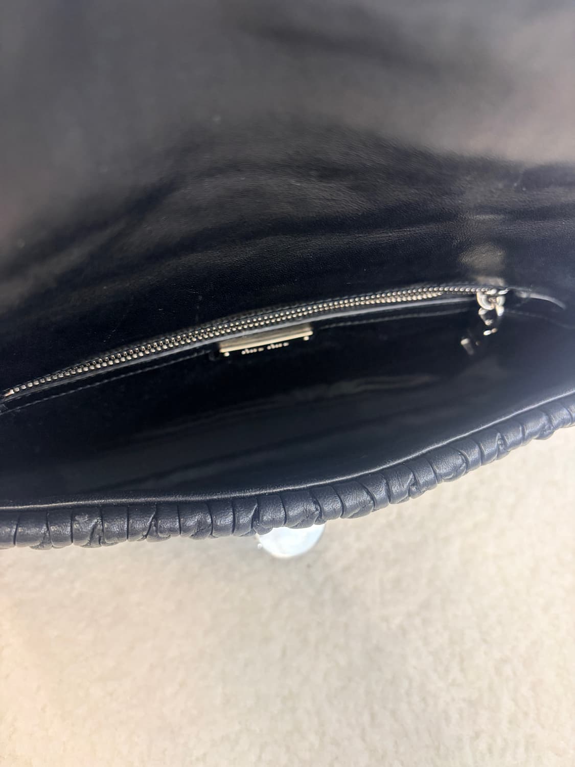 정품 ] 미우미우 마테라쎄 나파 크리스탈 체인 숄더백 상품이미지7