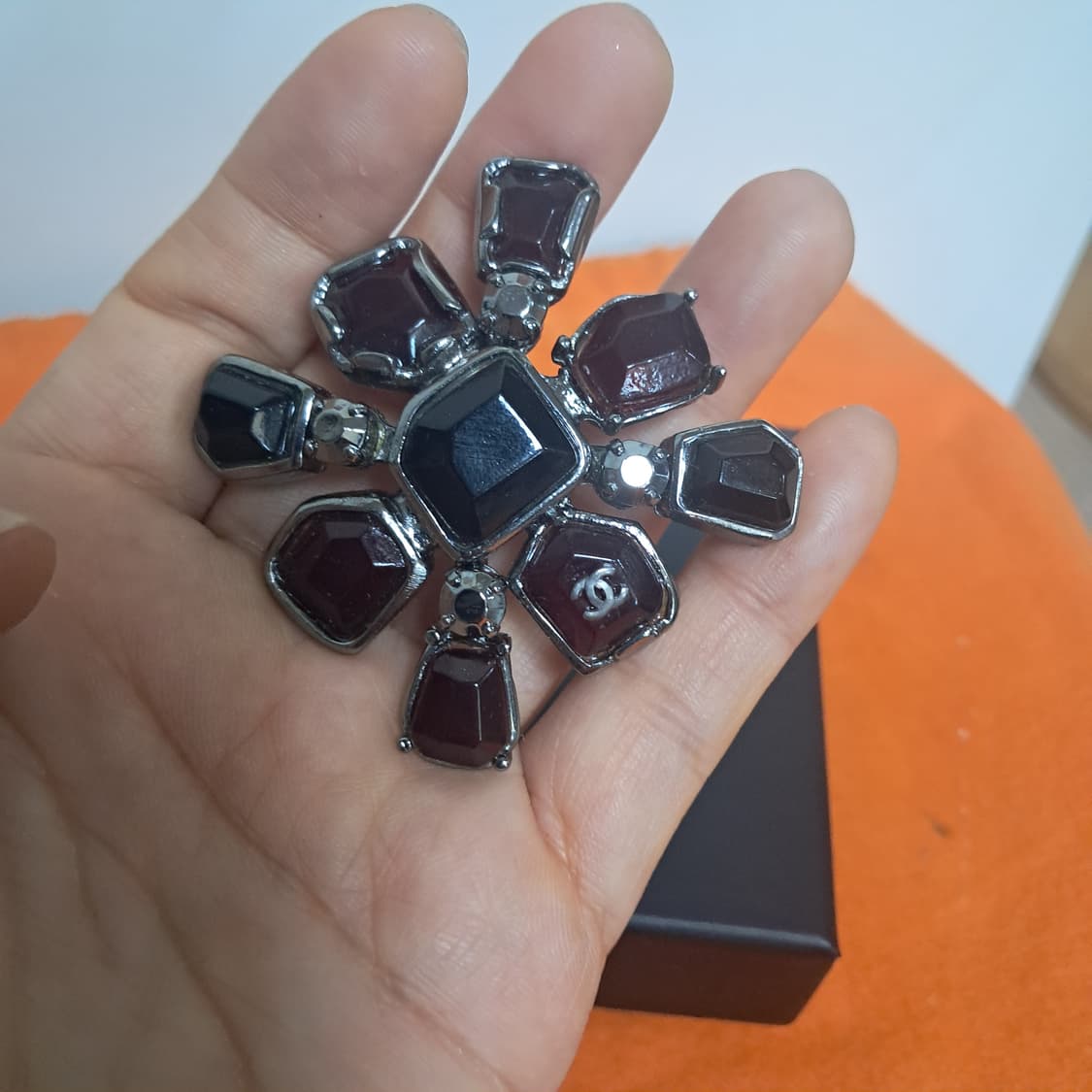 샤넬 정품 브로치(6*6) 상품이미지7