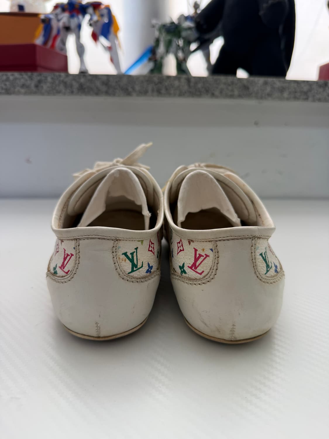 정품) 루이비통 모노그램 멀티컬러 스니커즈 36 상품이미지6