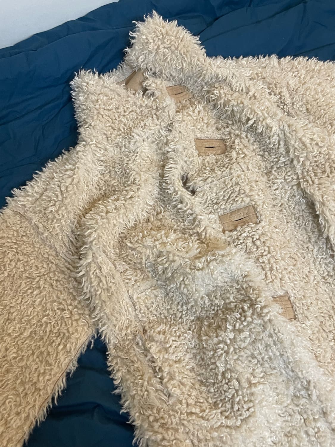 슬로우가먼츠 양면 무스탕 상품이미지1