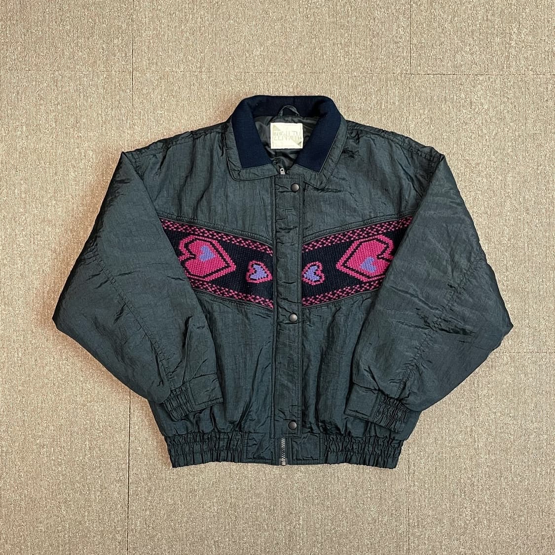 90s 빈티지 Y2K 갸루 나일론 자켓 상품이미지1