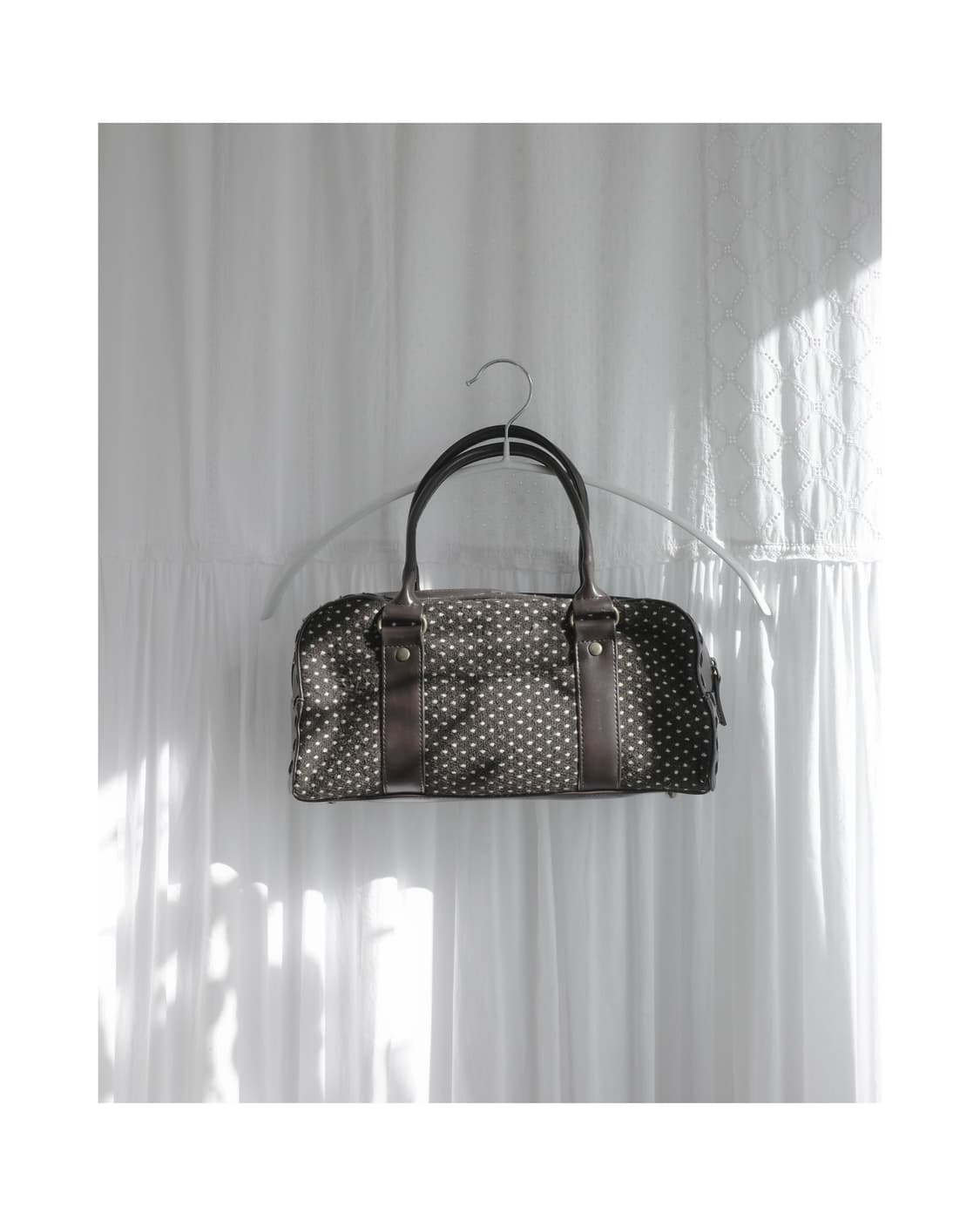 Brown dot square bag 상품이미지1