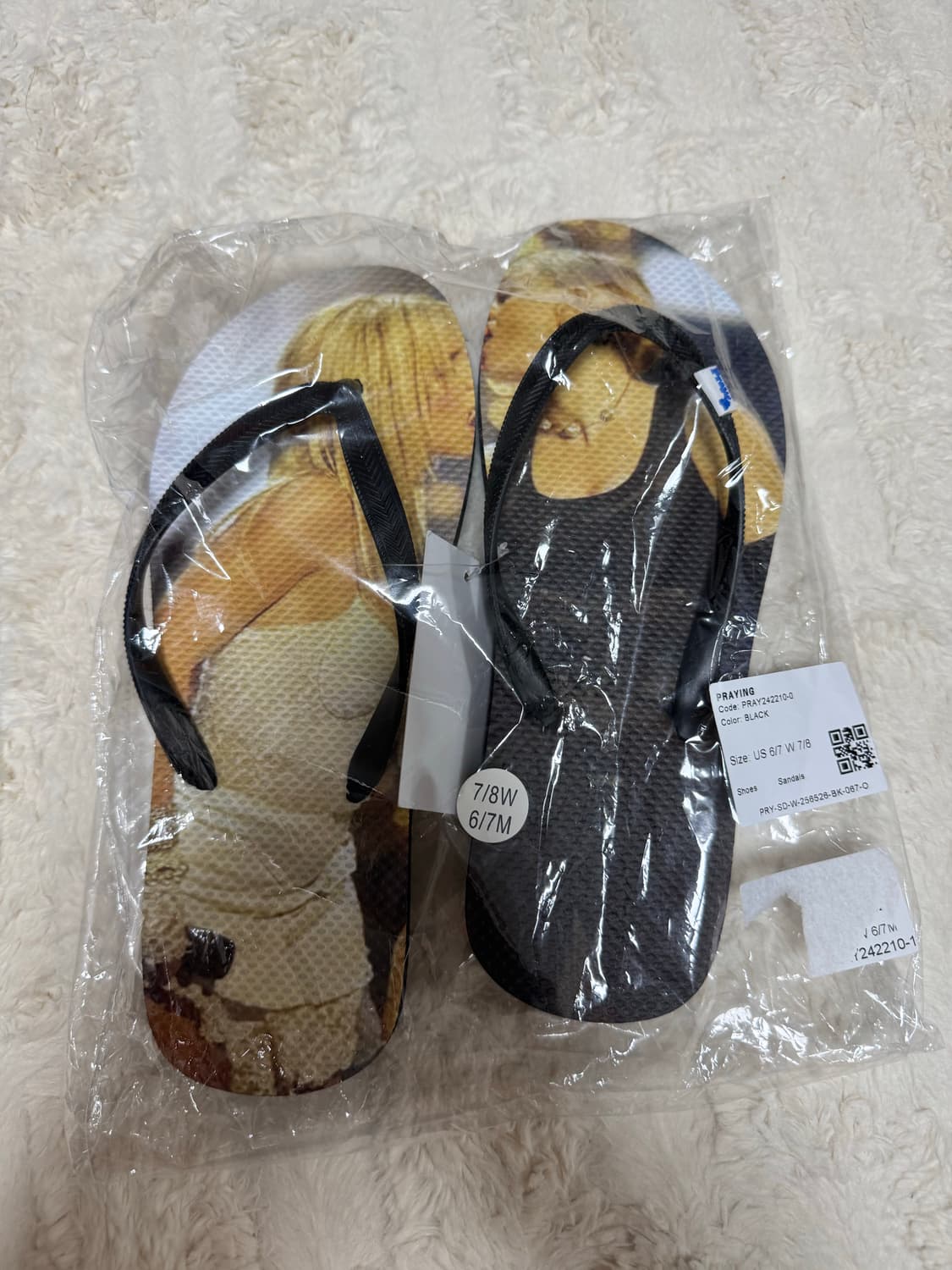 praying 키스 쪼리 kiss sandals 상품이미지1