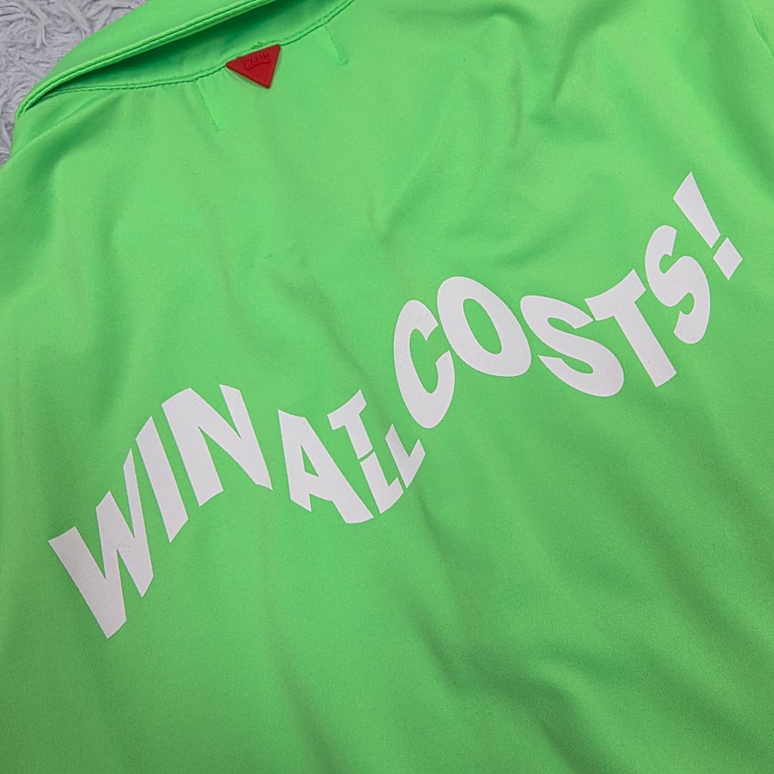 WACC 왁 여성 신품급 골프티셔츠 형광그린 1호 (S) 상품이미지7