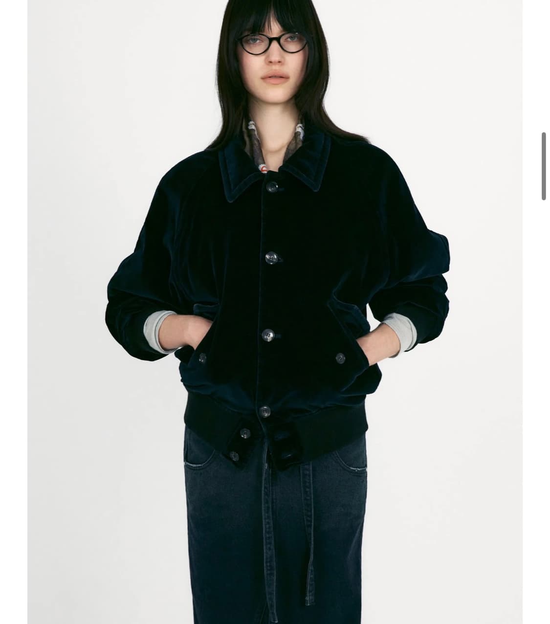 로우클래식 봄버 자켓 S 상품이미지2