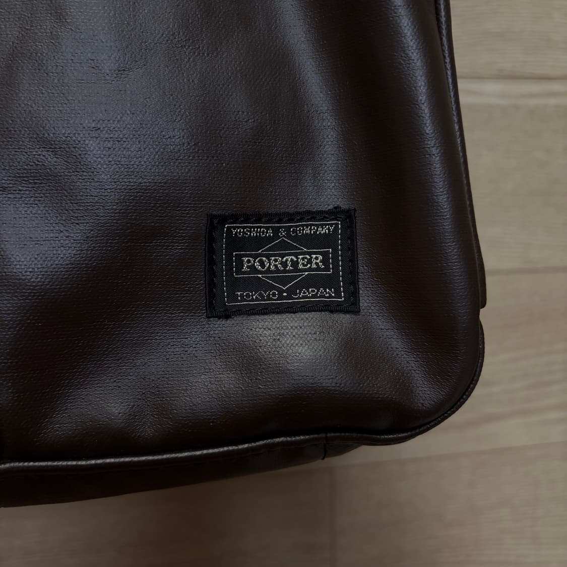 요시다포터 porter 프리스타일 보스턴백 브라운 (미사용에 가까움) 상품이미지3