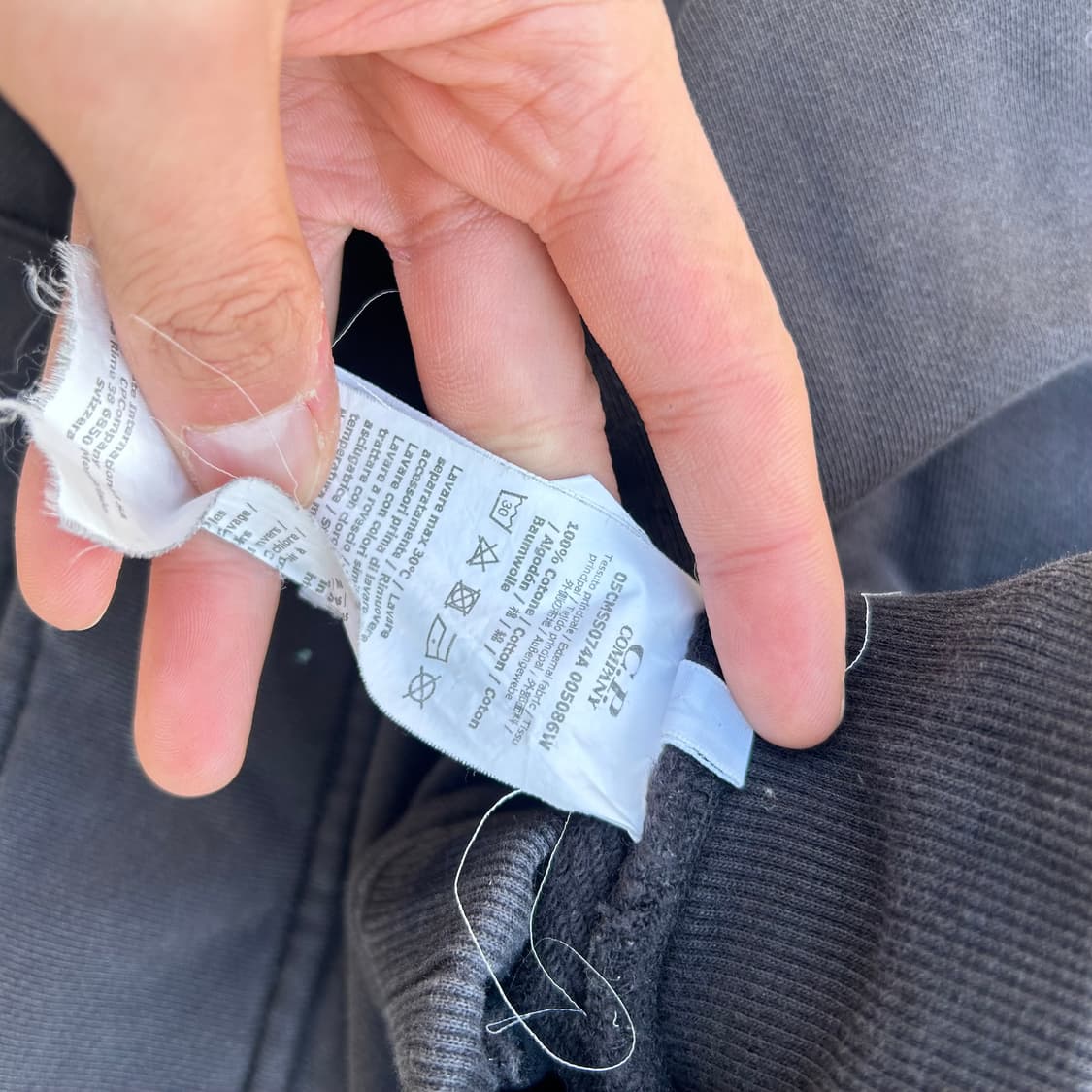 Cp 컴퍼니 블랙 조거 팬츠 상품이미지7