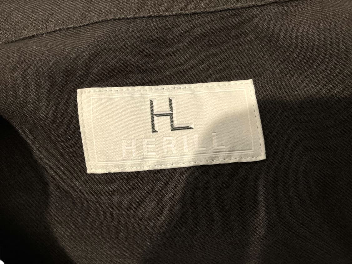 헤릴 HERILL 코튼 캐시미어 워크셔츠 상품이미지8