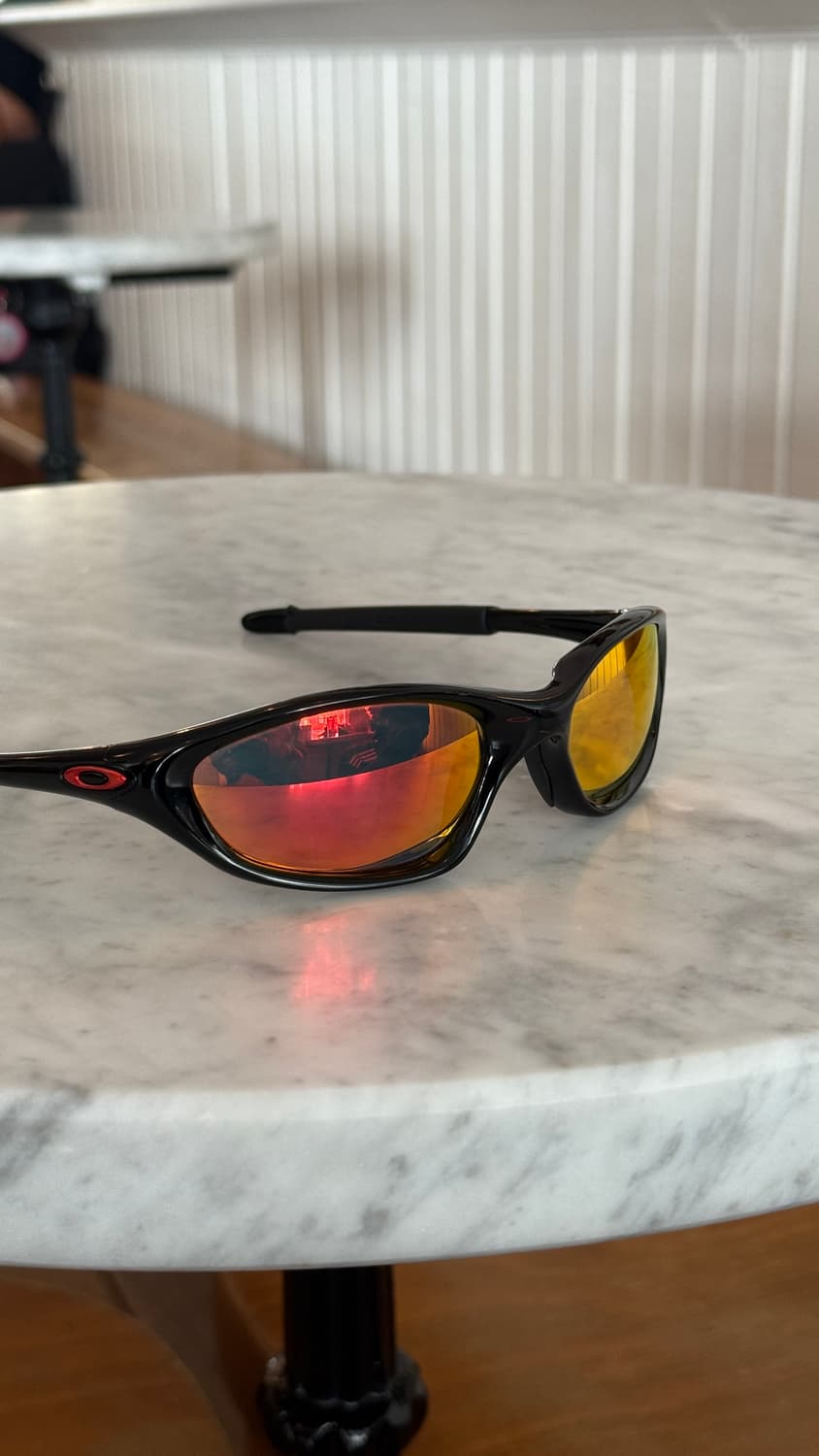 오클리 트웬티 XX 블랙/레드 상품이미지7