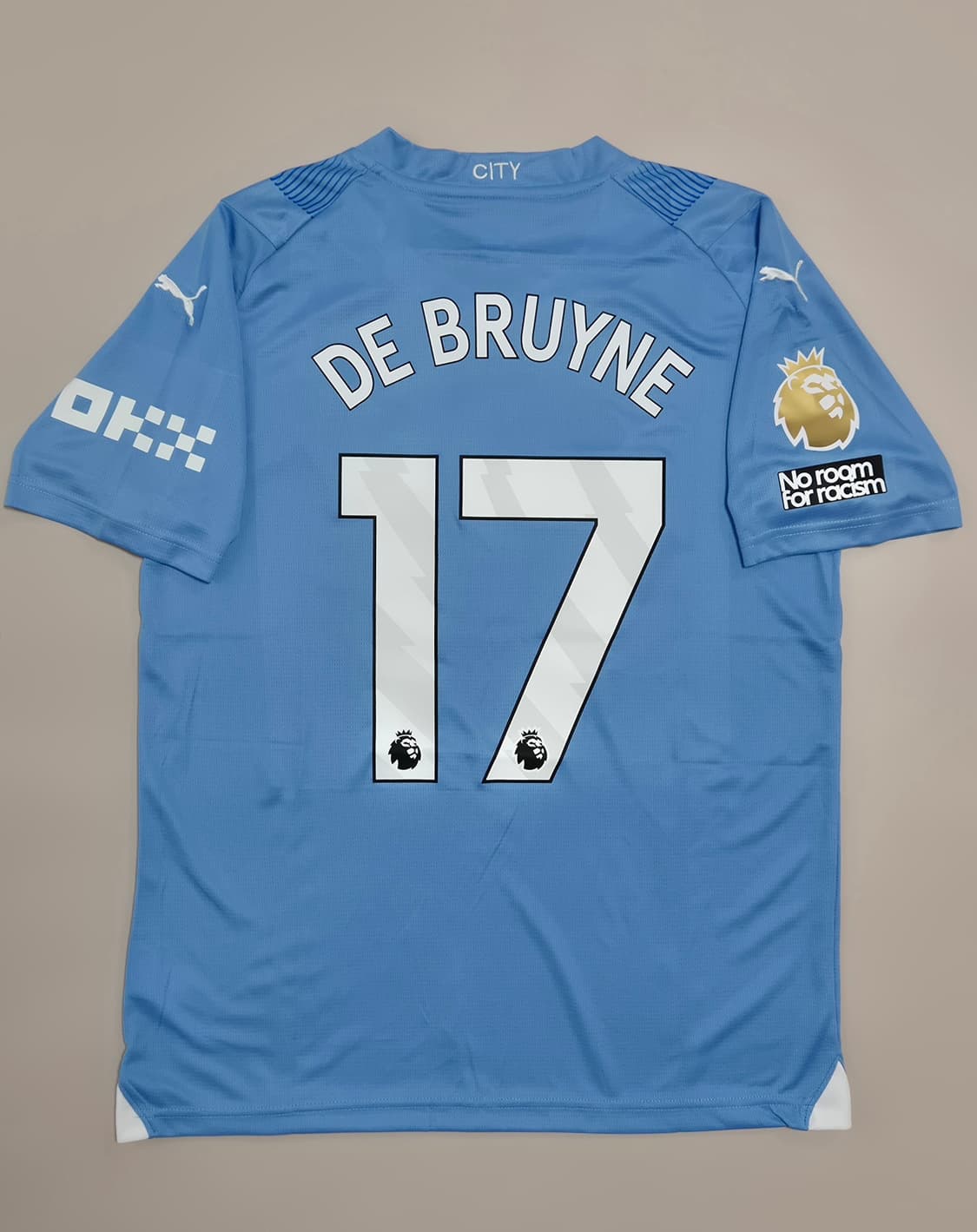 23-24 맨시티 홈 케빈 더 브라위너 유니폼M 레플리카 상품이미지1