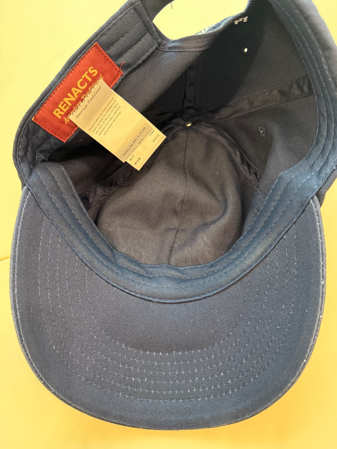 2025 리넥츠 볼캡 네이비 상품이미지5