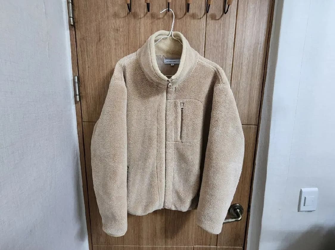 (M)라퍼지스토어 양털 플리스 점퍼 남녀공용 상품이미지1