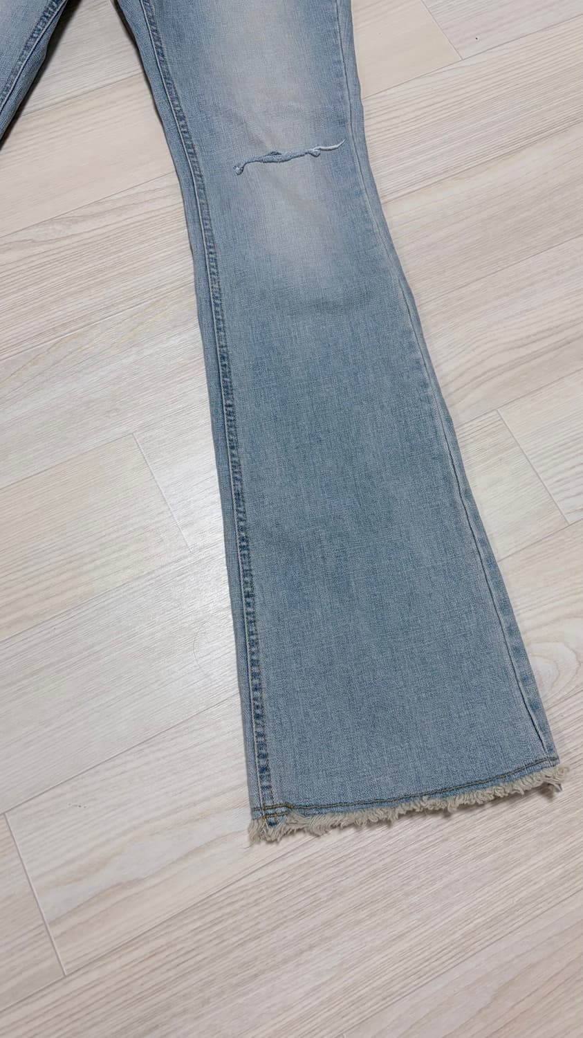 보헤미안서울 로우라이즈 부츠컷 S 상품이미지4