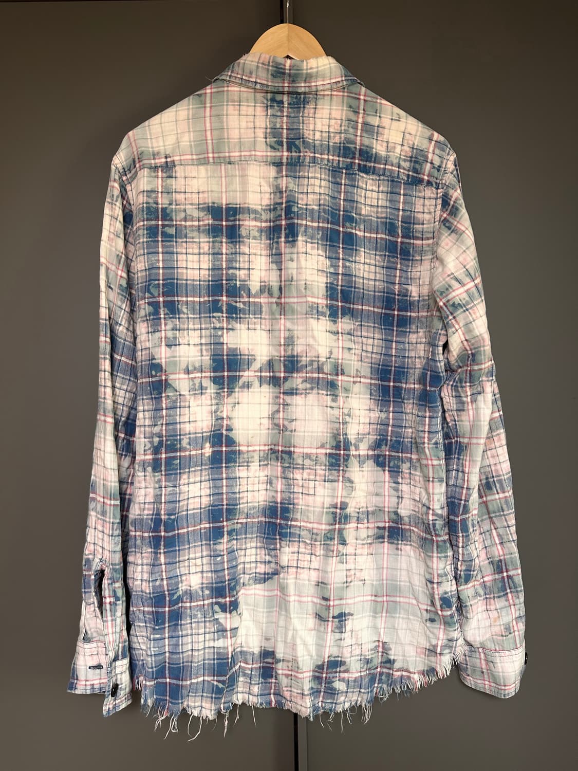 생로랑 16ss 서프사운드 블리치드 디스 셔츠 M 상품이미지2