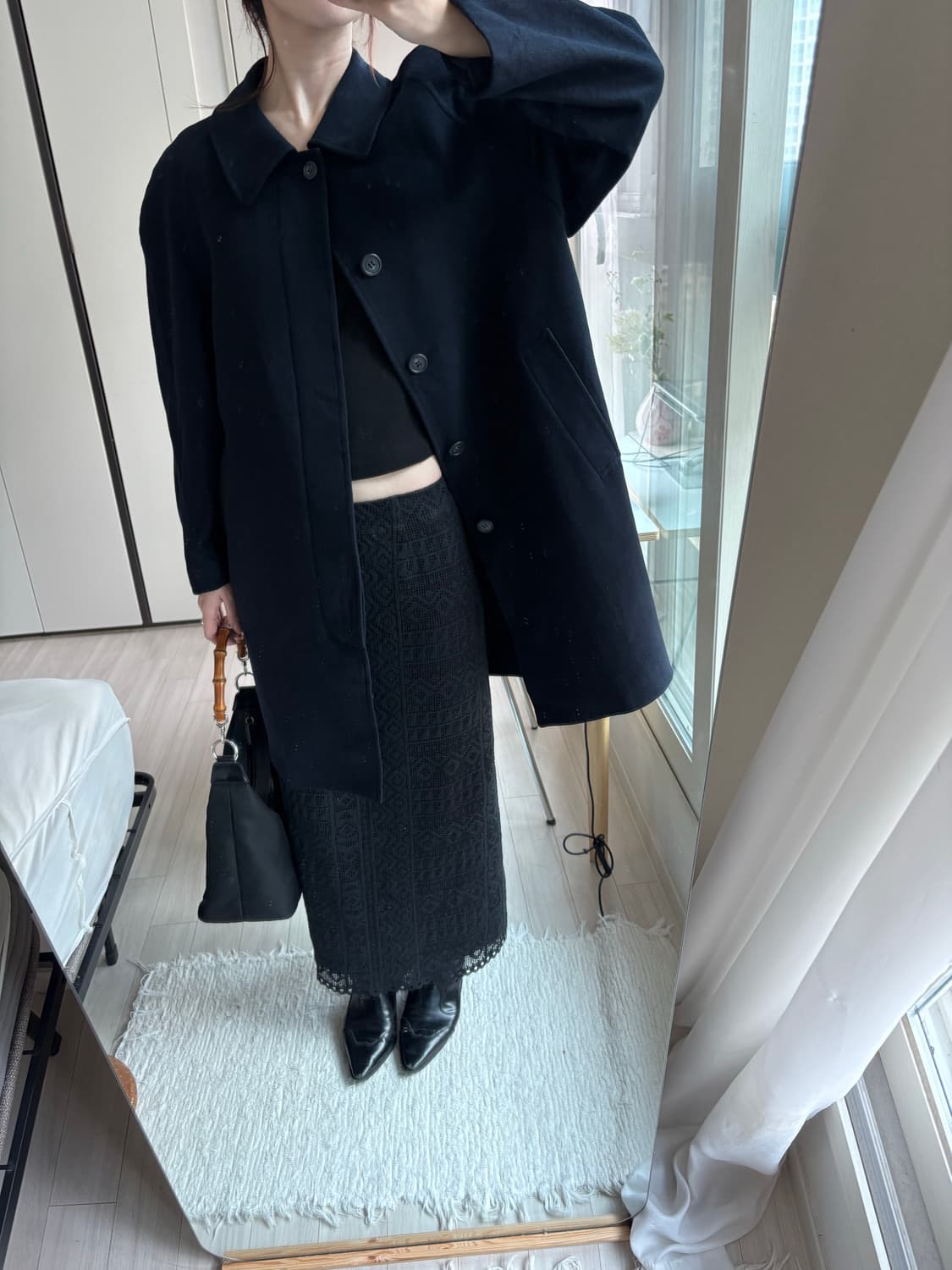 Crochet Mosaic Long Skirt 상품이미지7