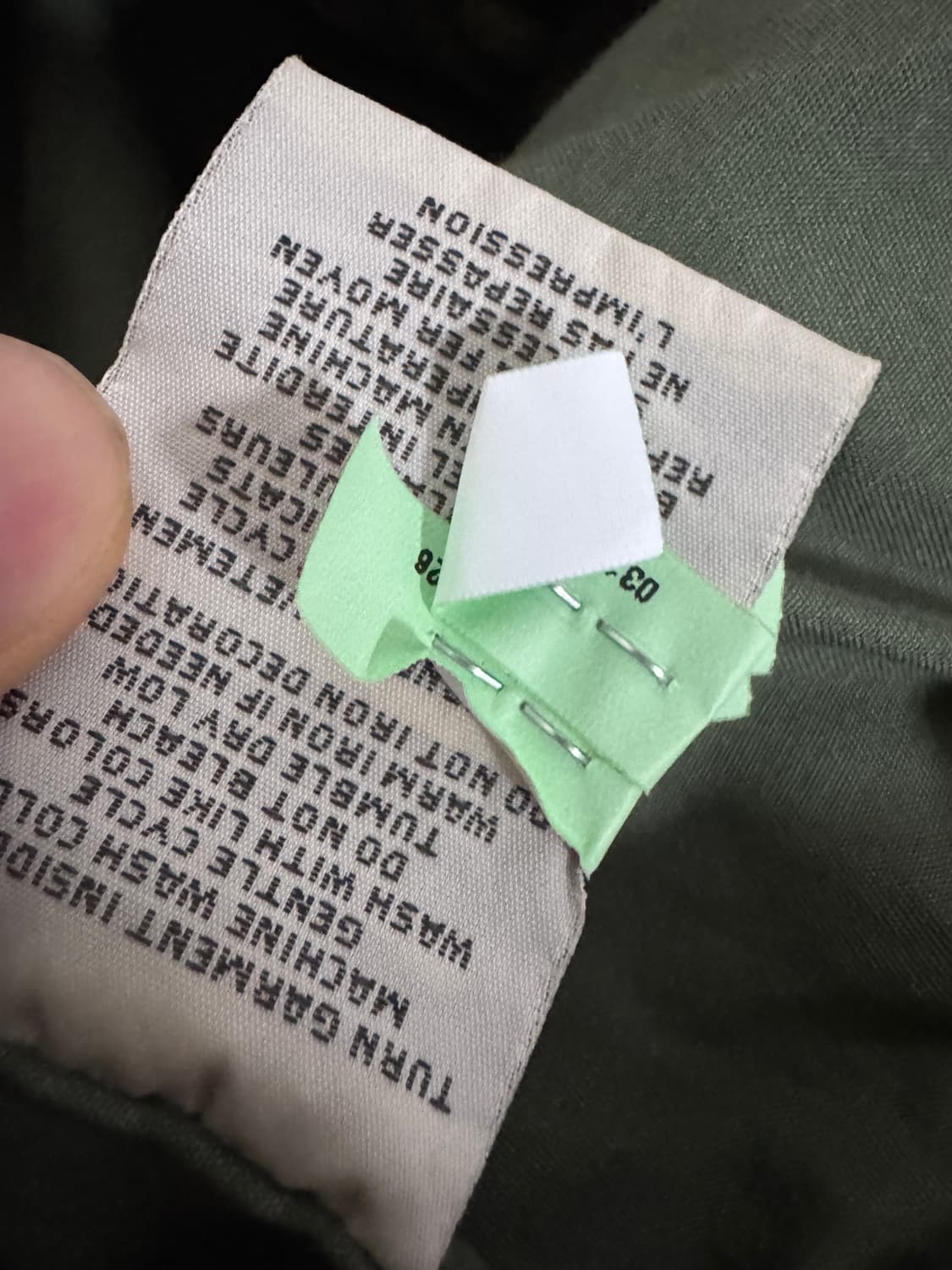 여성 데님앤서플라이 패치워크 m65 필드 자켓 상품이미지4