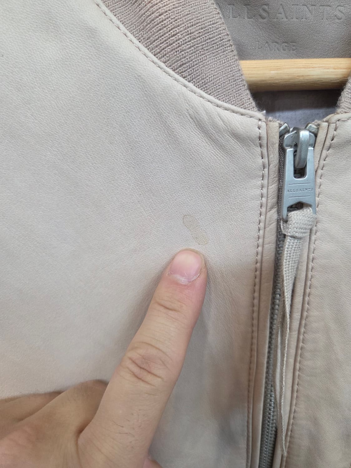올세인츠 미코 양가죽 봄버자켓 대략 L 상품이미지7