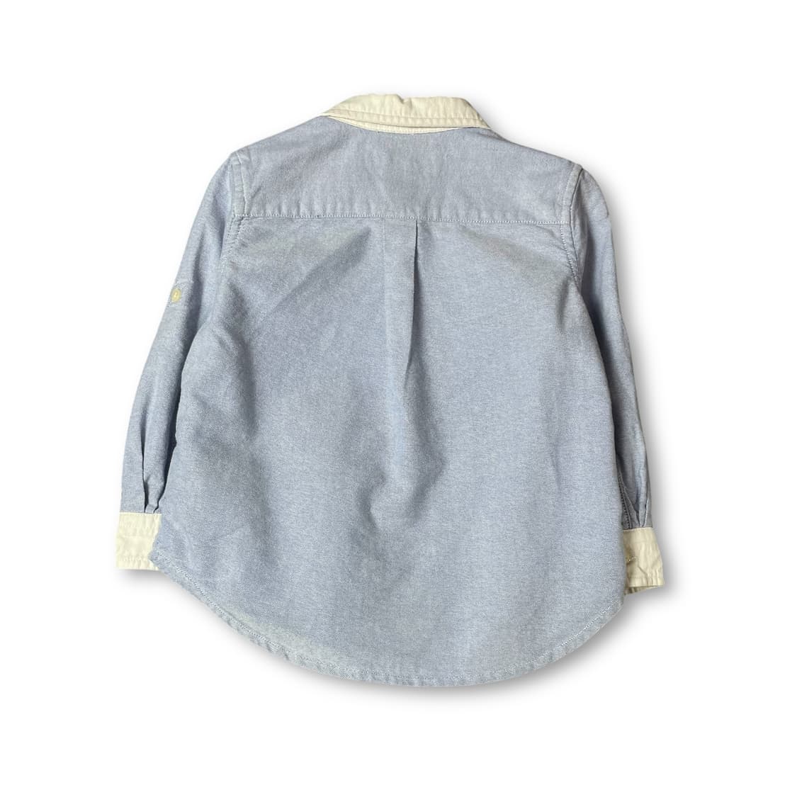 폴로랄프로렌 베이비 스카이블루 원포켓 긴팔 셔츠 24M 상품이미지2