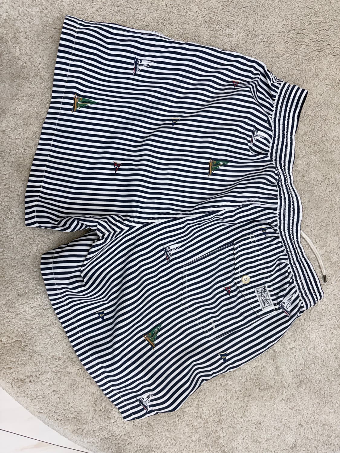 폴로 랄프로렌 요트자수 스윔팬츠 L 상품이미지3