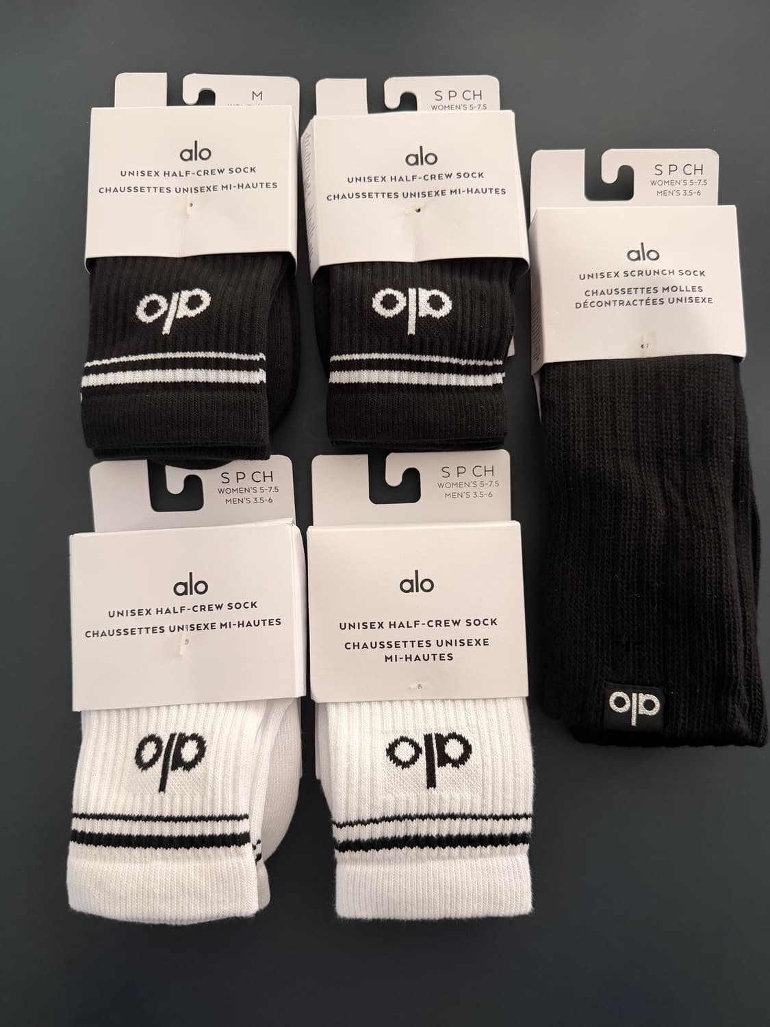 Alo 알로 삭스 양말 S M L 새상품 상품이미지1