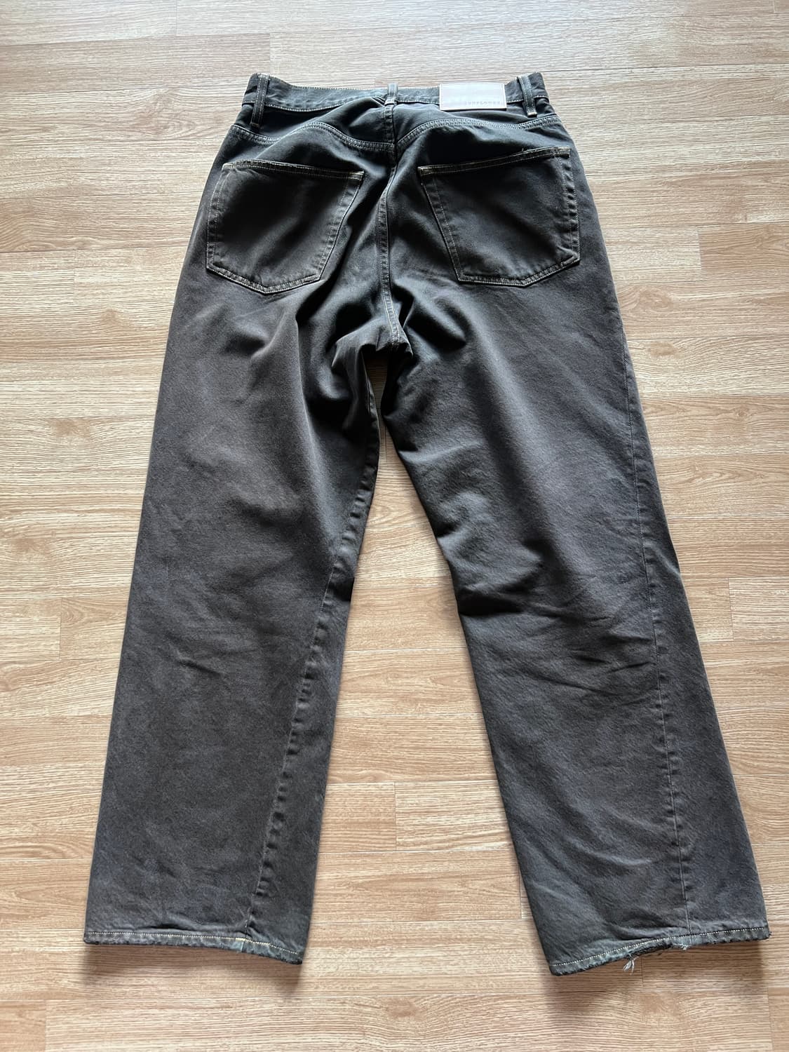 [31] 선플라워 와이드트위스트 데님 상품이미지3