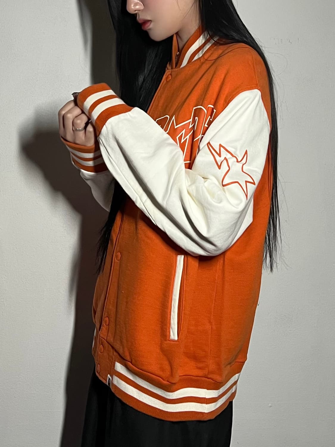 (00s) A Bathing Ape B★PE Logo Varsity 상품이미지1