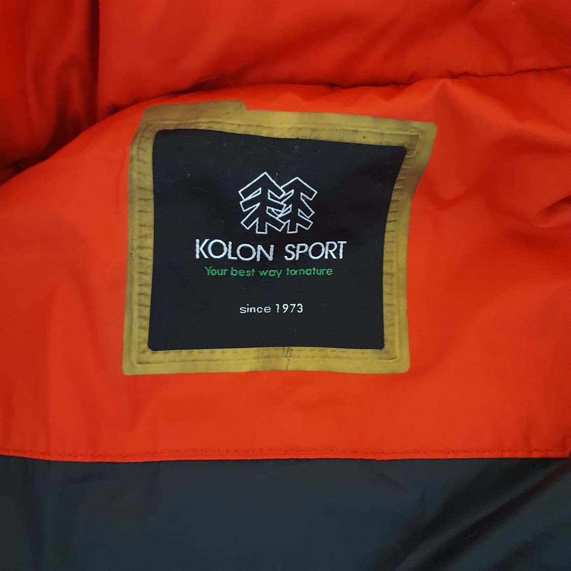 코오롱스포츠 구스다운 패딩 점퍼 100 상품이미지4