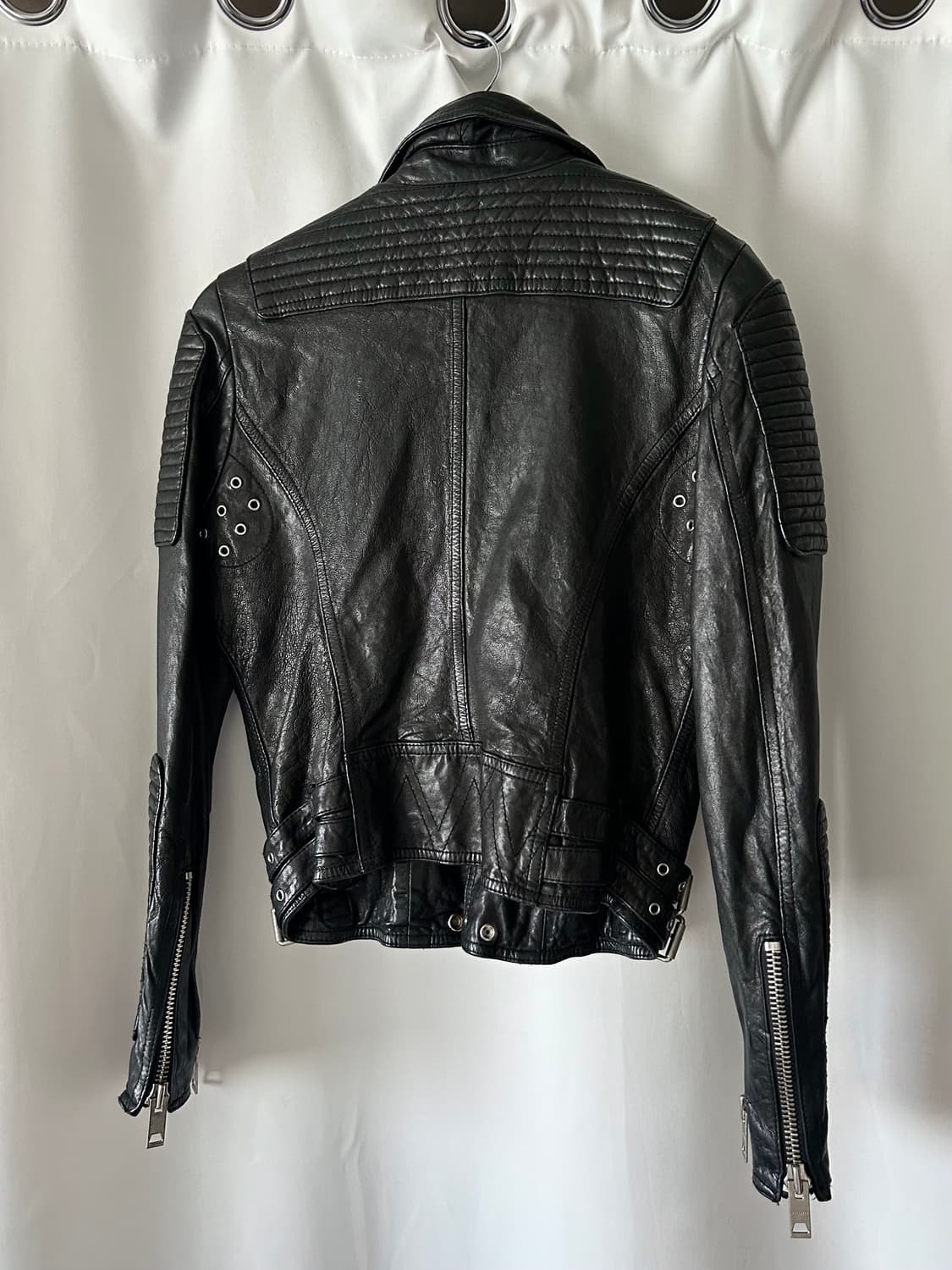 램스킨 바이커 자켓 상품이미지2