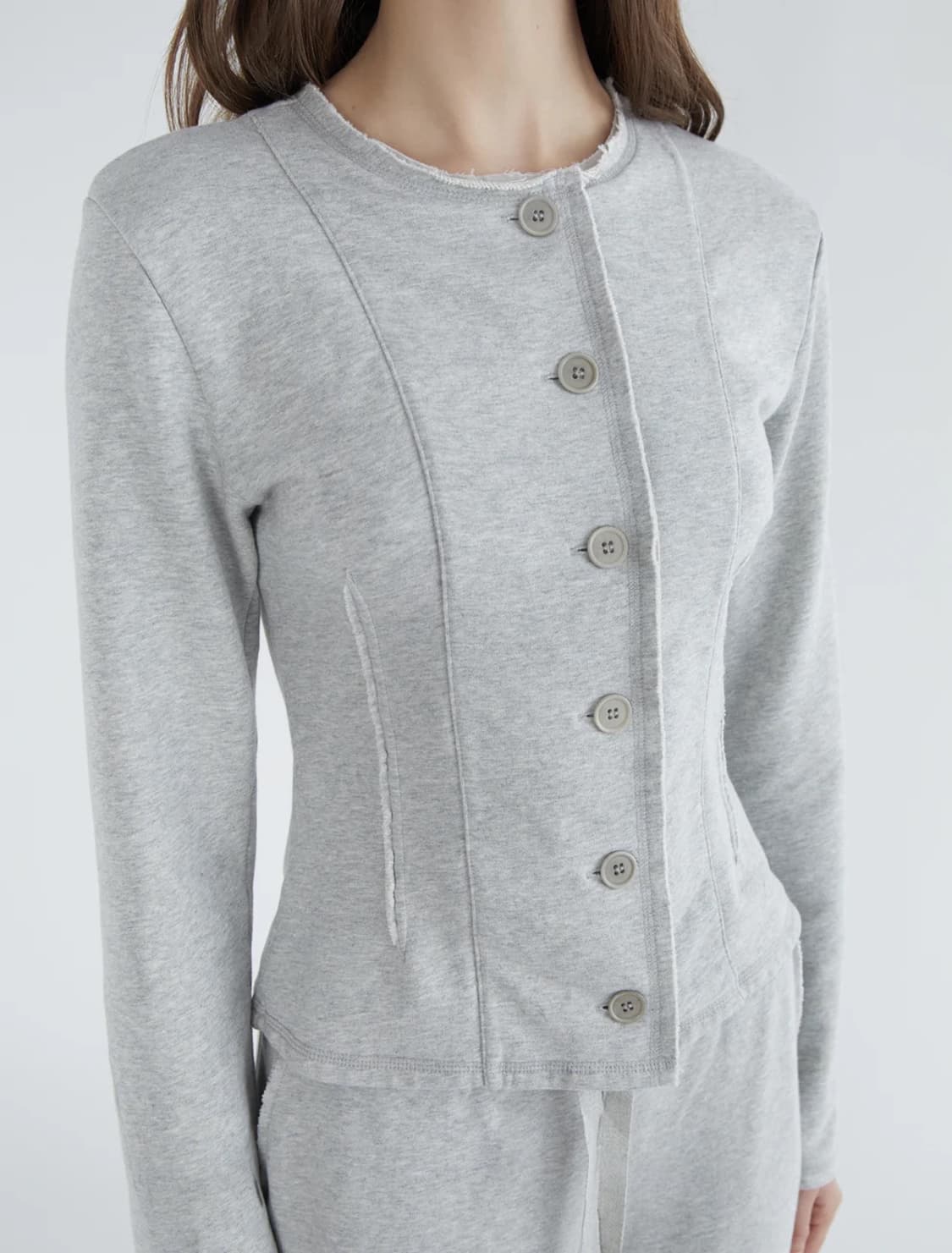 [S,M]팔로마울 Sanpi 가디건/그레이 상품이미지1