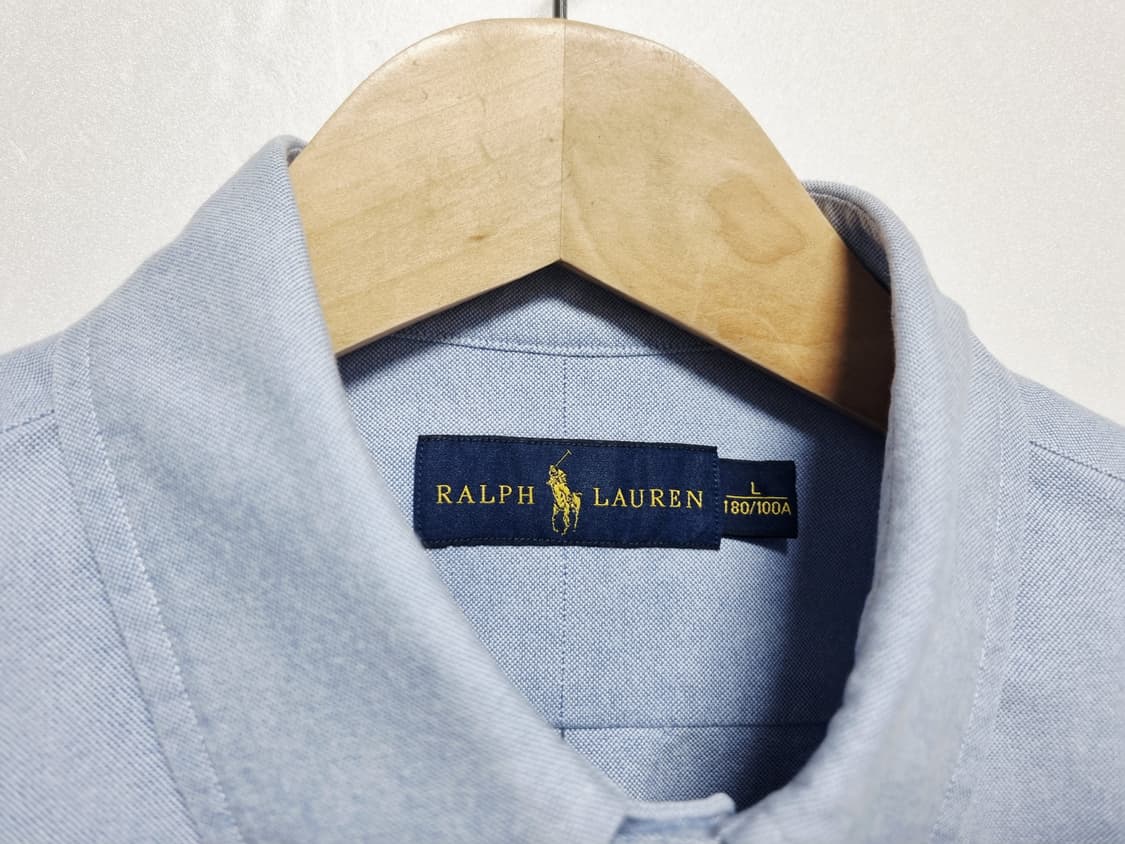 남성 폴로 랄프로렌 옥스포드 옥스퍼드 긴팔 남방 셔츠 상품이미지9