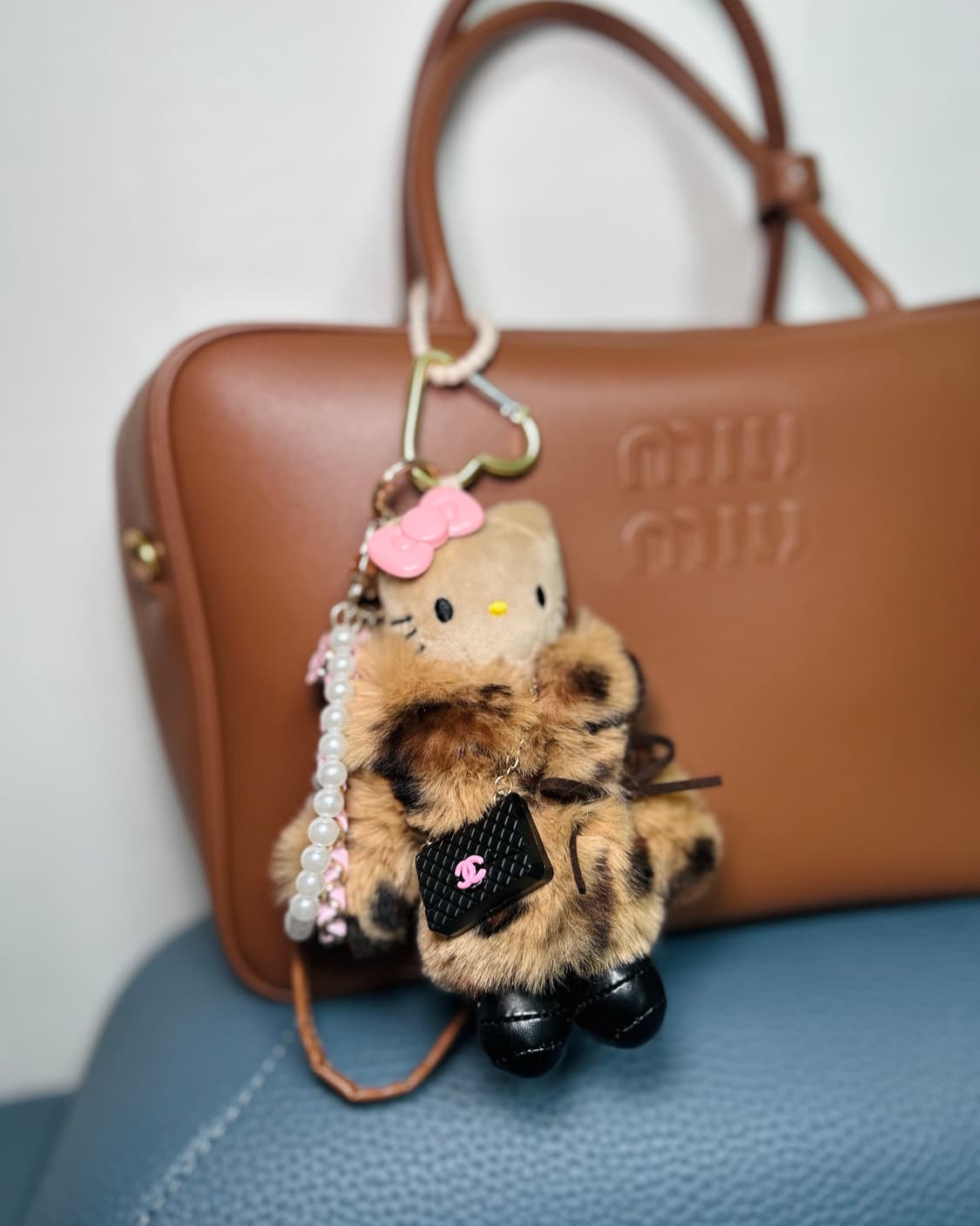 (23)롱다리키티 커스텀키링-🌸 핑크 프릴 레이스 상품이미지10