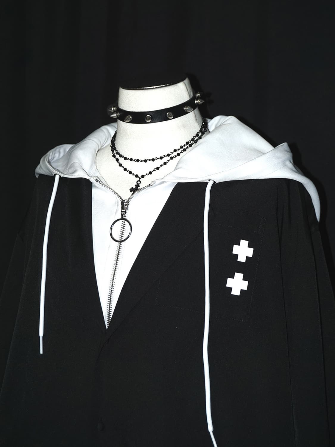 (IRO+IRO) harajuku cross jacket  상품이미지4