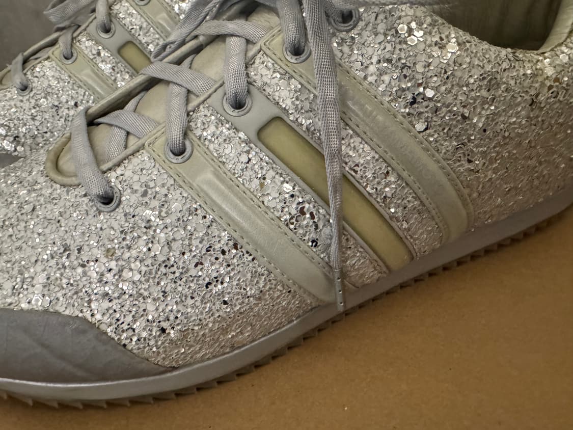 [270] Y-3 요지야마모토 실버 글리터 슈즈 쇼피스 상품이미지5