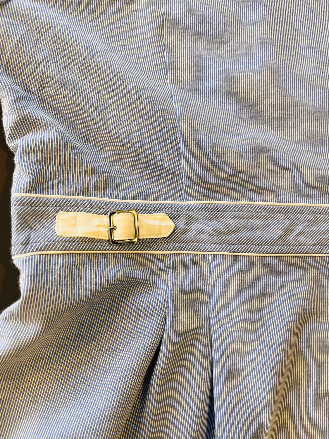 쿠레쥬 스트라이프 셔츠 원피스 상품이미지7