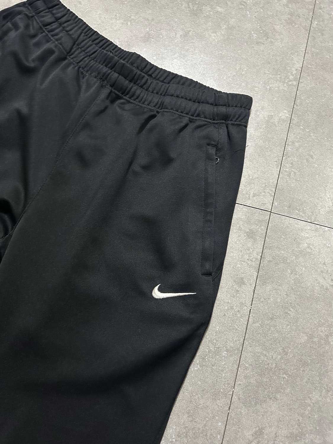 00s  나이키 빈티지  블랙  스우시 자수 나일론 트랙 팬츠 31인치  상품이미지2