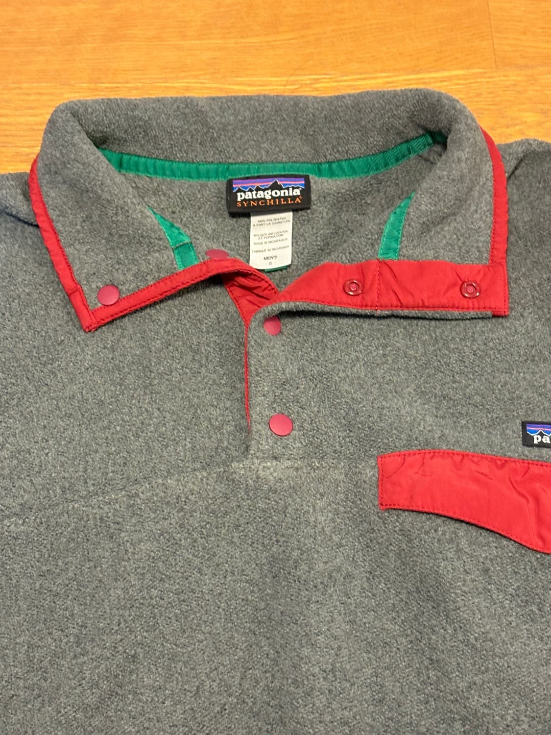 파타고니아 신칠라 니켈 레드 S  상품이미지4