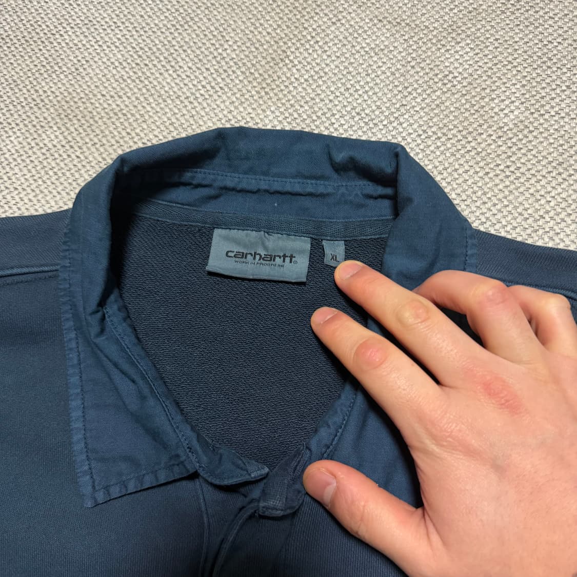 칼하트 카라 맨투맨 상품이미지2