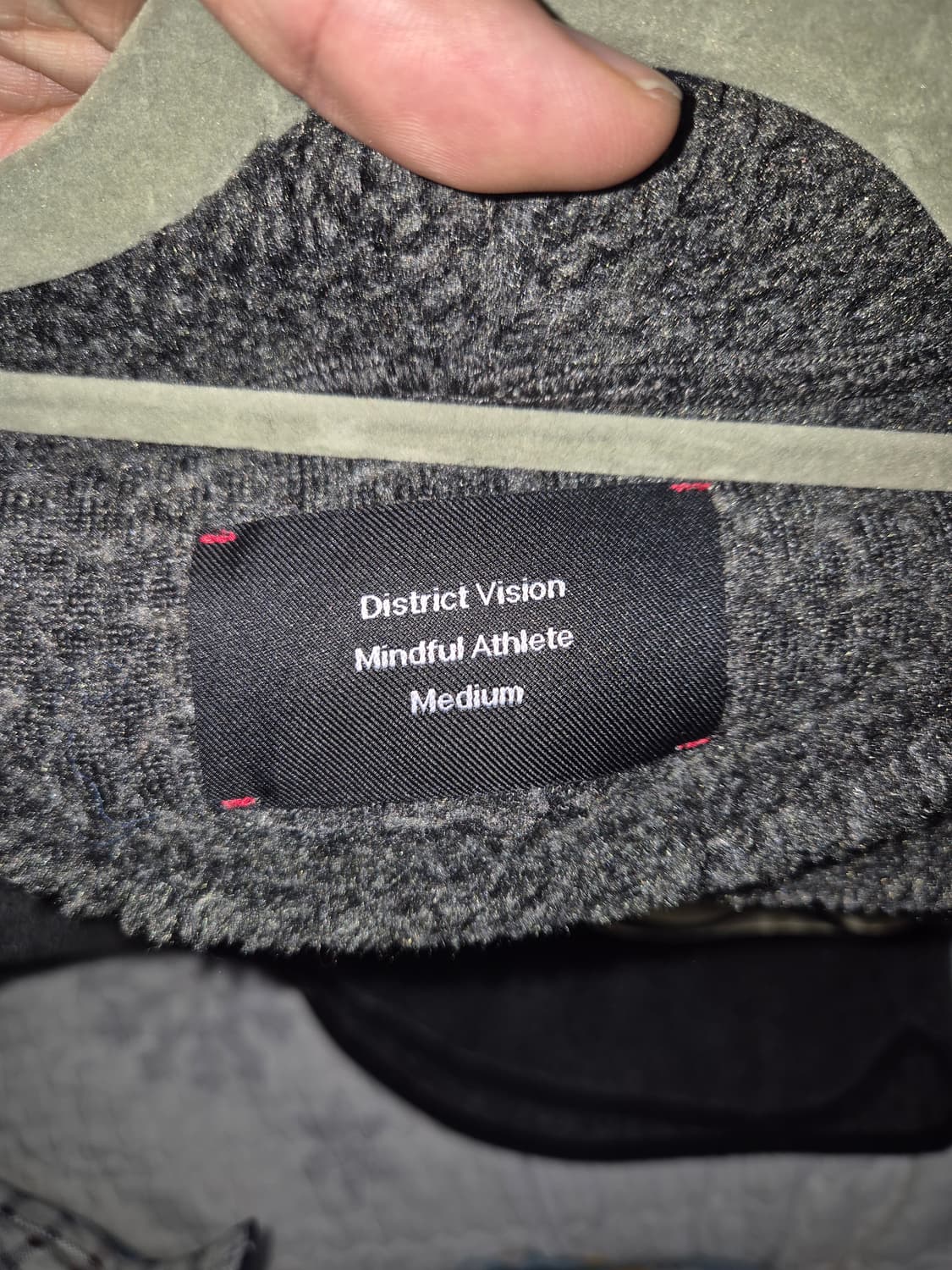 디스트릭트비전 플리스 풀오버 그레이 맨투맨 m 상품이미지4