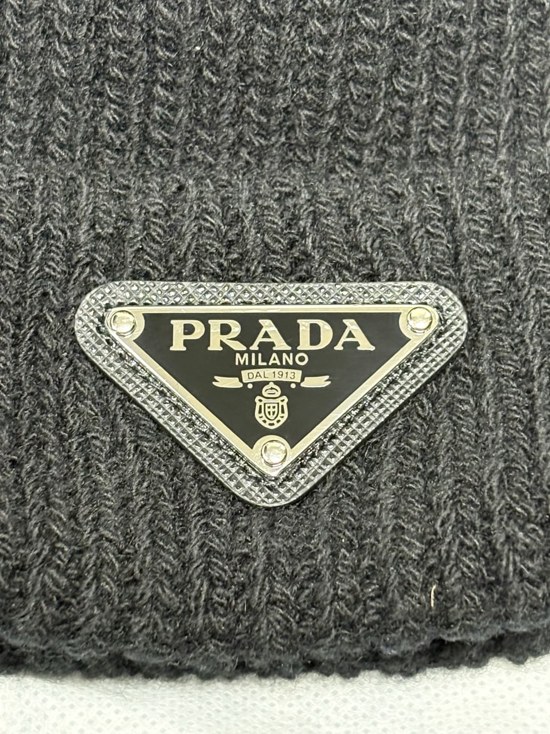 프라다 블랙 니트 비니 M사이즈 / 2HC426 3IM F0002 03 상품이미지6